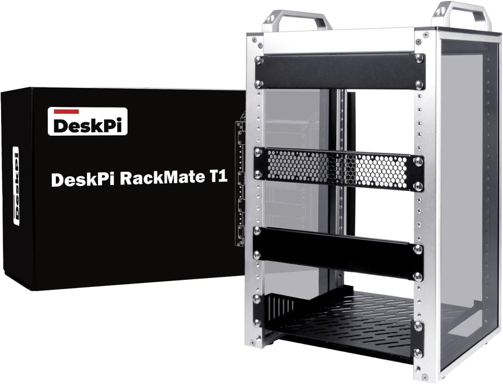 GeeekPi 8U Network Rack, 10 inch Mini Server Rack for Network, Servers, Audio...