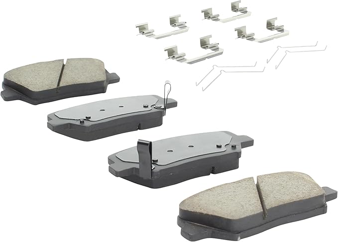 Premium Ceramic Front Brake Pads Compatible