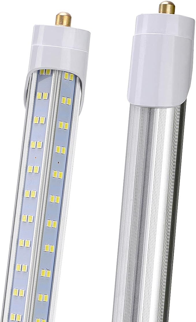 20 Pack, 8 Foot LED Bulbs, 150W 19000lm 6000K, Super Bright, T8 T10 T12 LED