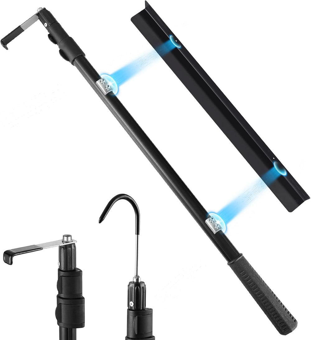 Kojcijs Magnetically Mounted 6.3 Ft Truck Cargo Grabber Reach Retriever Tool ...