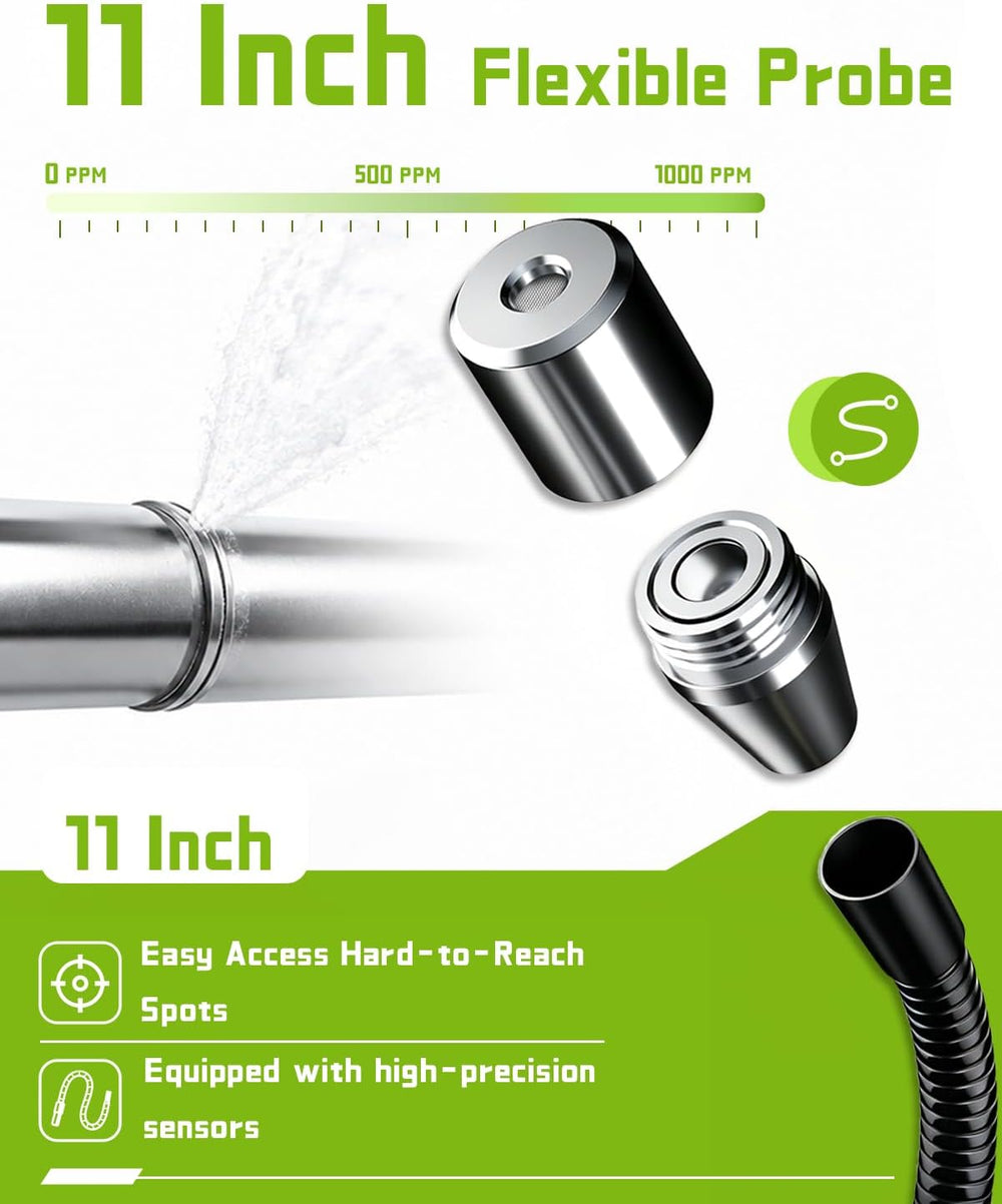 Rechargeable Refrigerant Leak Detector, HVAC AC Freon Leak Detector