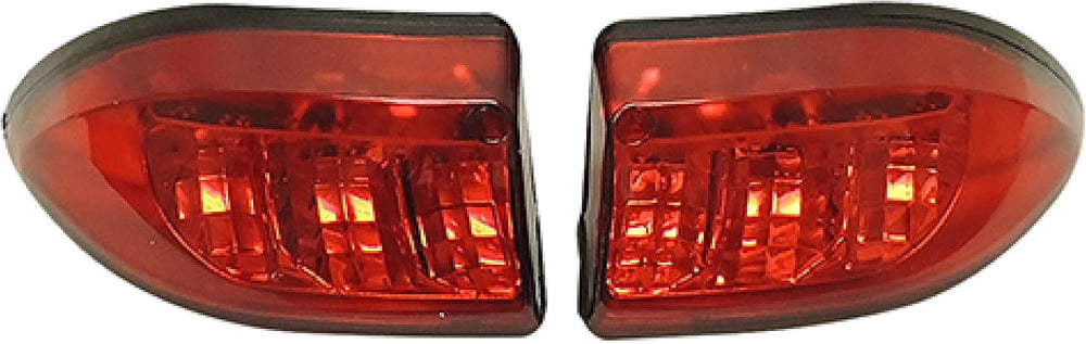 Red Hawk LGT-336 Taillight - Set of 2 Compatible With/Replacement For Club Ca...