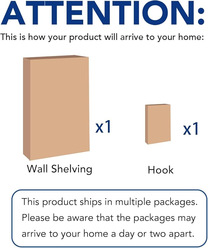 LEXIMOUNTS 2-Pack 2x4ft Garage Shelving