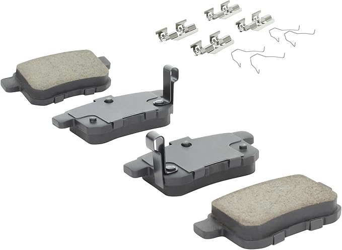 Premium Semi-Metallic Rear Brake Pads Compatible