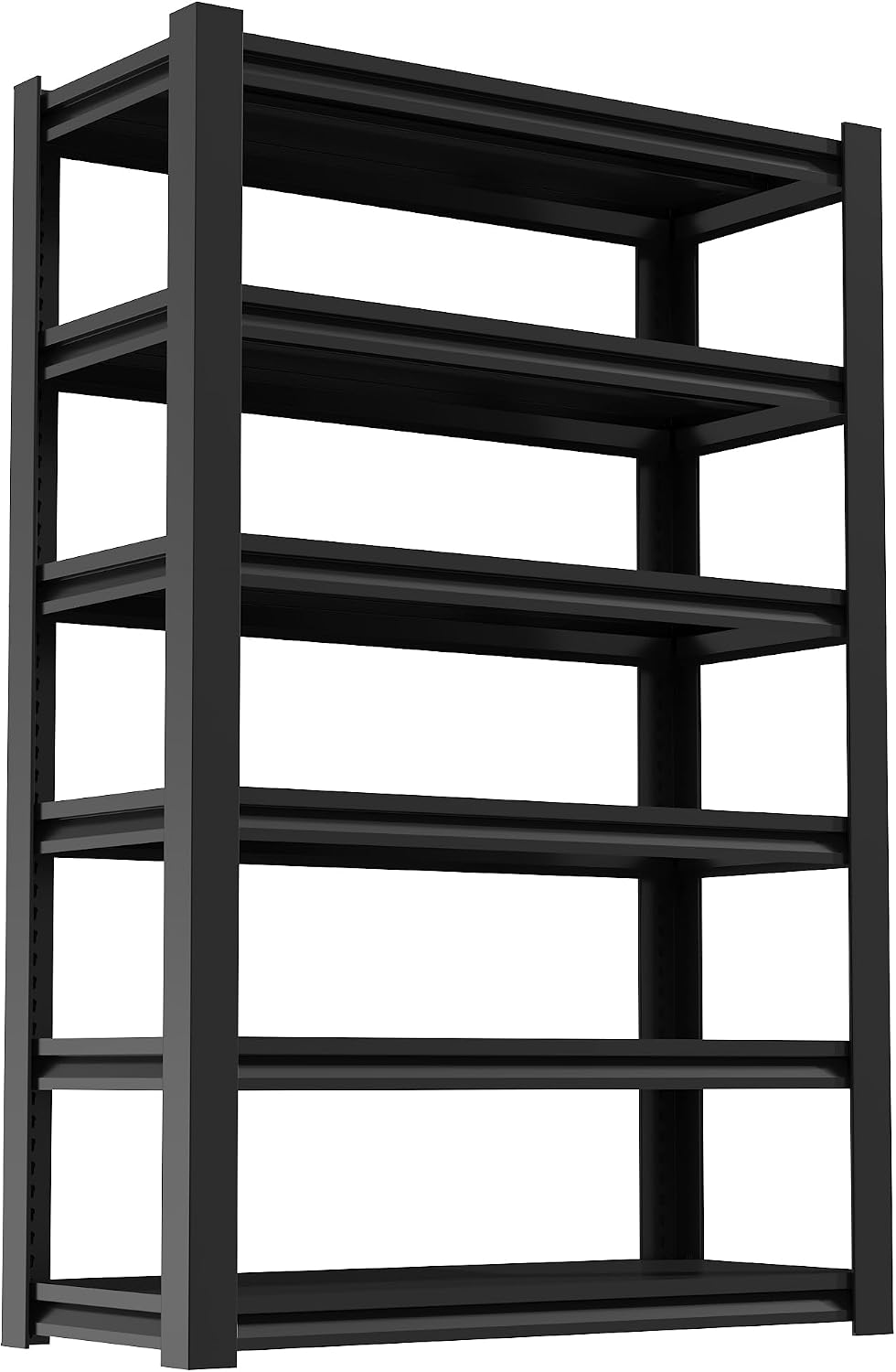 SAWJEC 48" W x 18" D x 82.5" H Tall Heavy Duty 6 Tier Garage S...