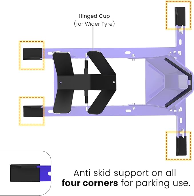 GRAND PITSTOP Universal Wheel Chock