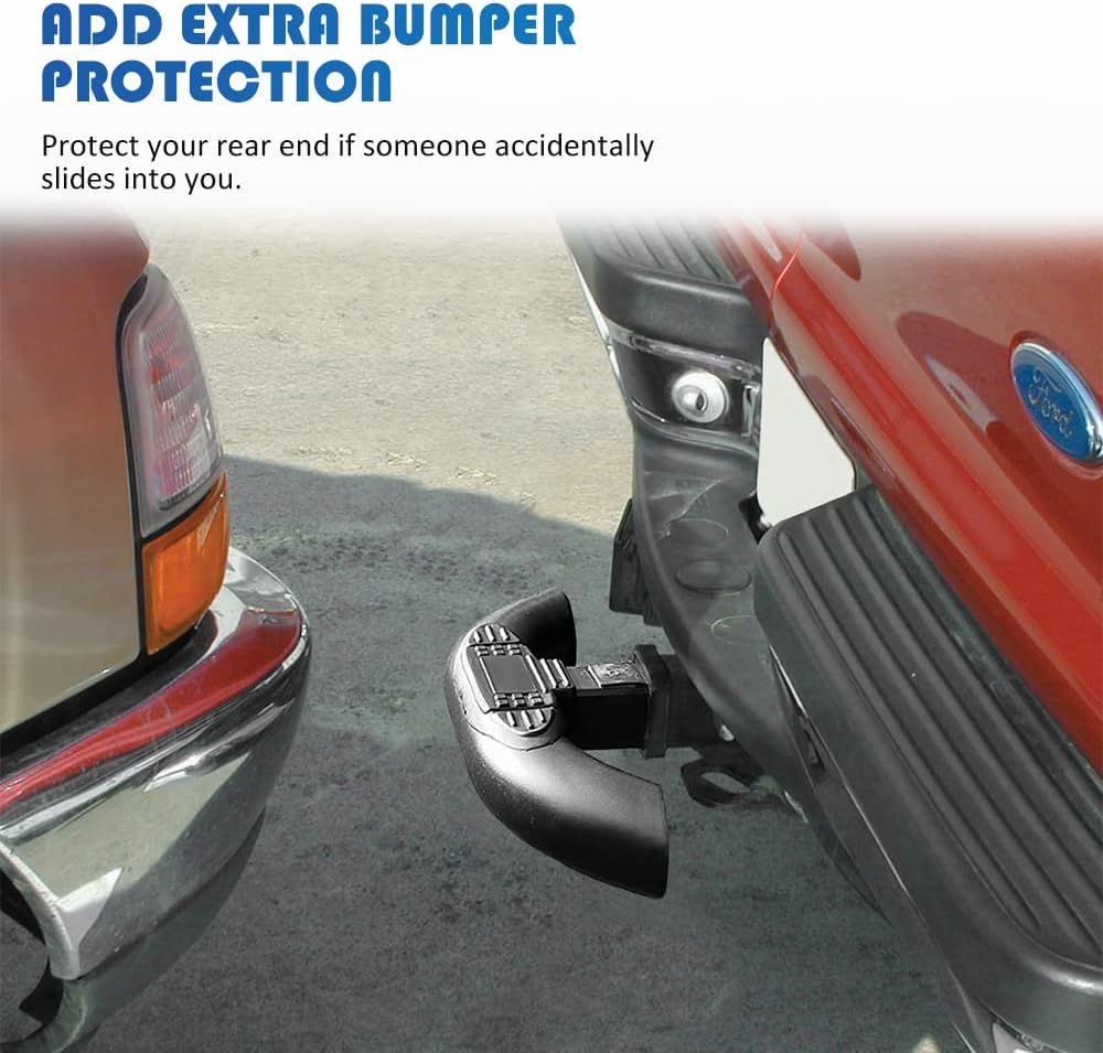Hitch Step for 2 Inch Hitch Receiver Towing Bar Bumper Step Rear End Guard Pr...