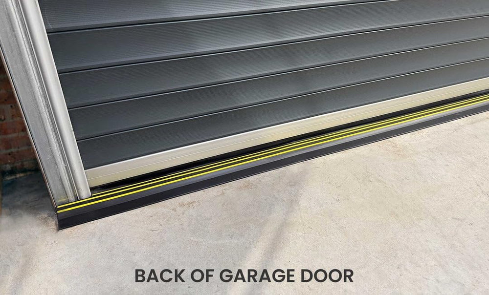 1” High Garage Door Threshold Seal Kit 20'3" Length | Flexible PVC |...