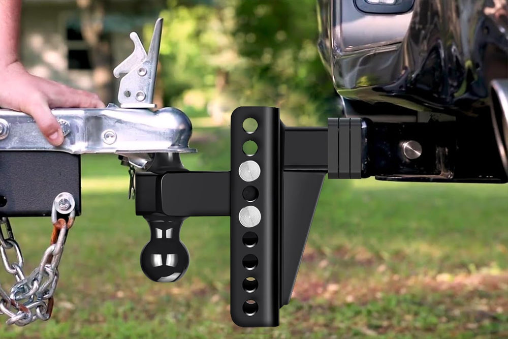 Adjustable Trailer Hitch Fits 2.5" Receiver, Drop Hitch & Tow Hitch ...