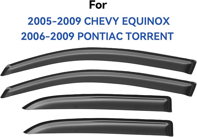 Window Visors Rain Guards for 2005 2006 2007 2008 2009 Chevy Equinox,