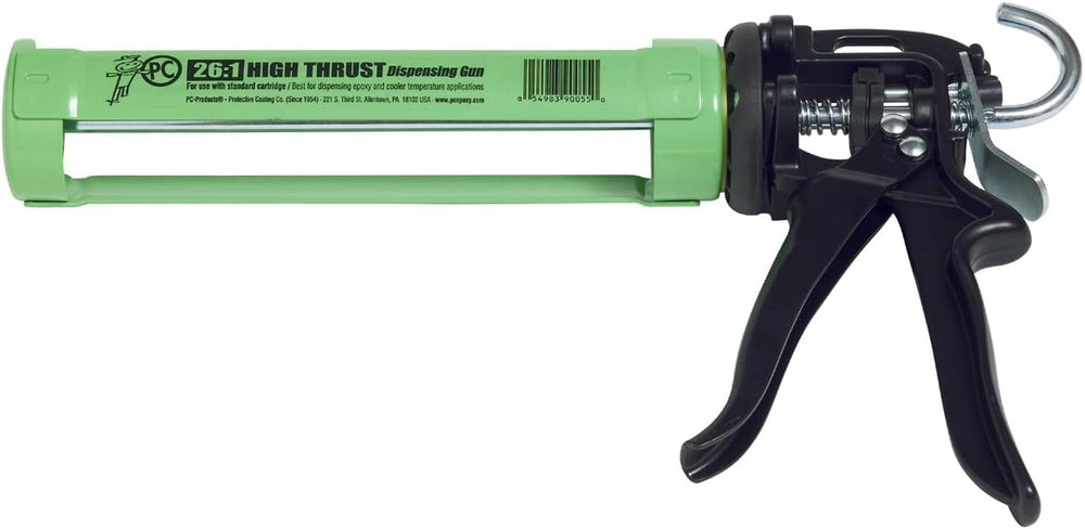 PC Products Steel Dispensing Caulking Gun, 1/10th Gallon Smooth Rod Cartridge...