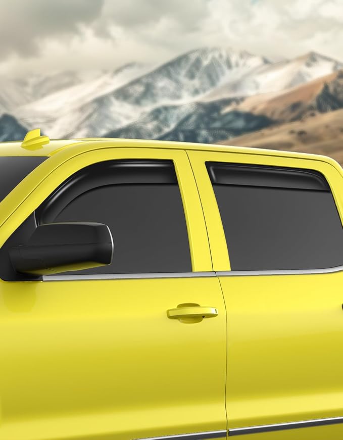 in-Channel Window Rain Guards Fit