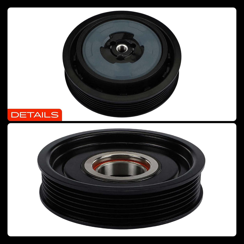 A-Premium Air Conditioner AC Compressor Clutch Pulley With Bearing