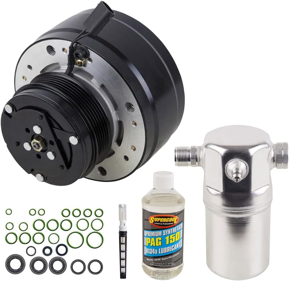 AC Compressor & A/C Repair Kit For Chevy Silverado Cheyenne Pickup Suburb...