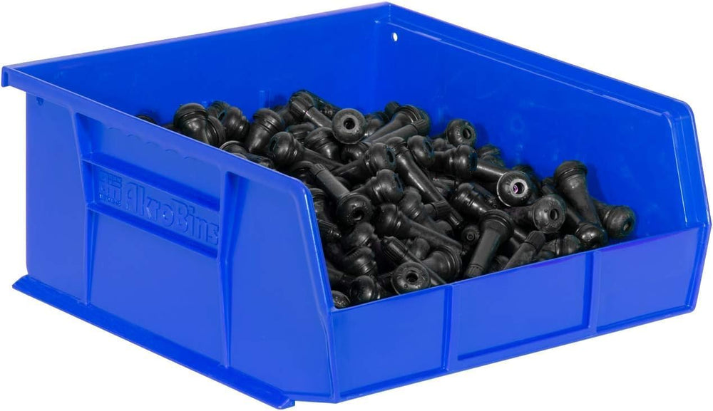 Akro-Mils 30235 AkroBins Plastic Storage Bins, 11"x11"x5", Blu...