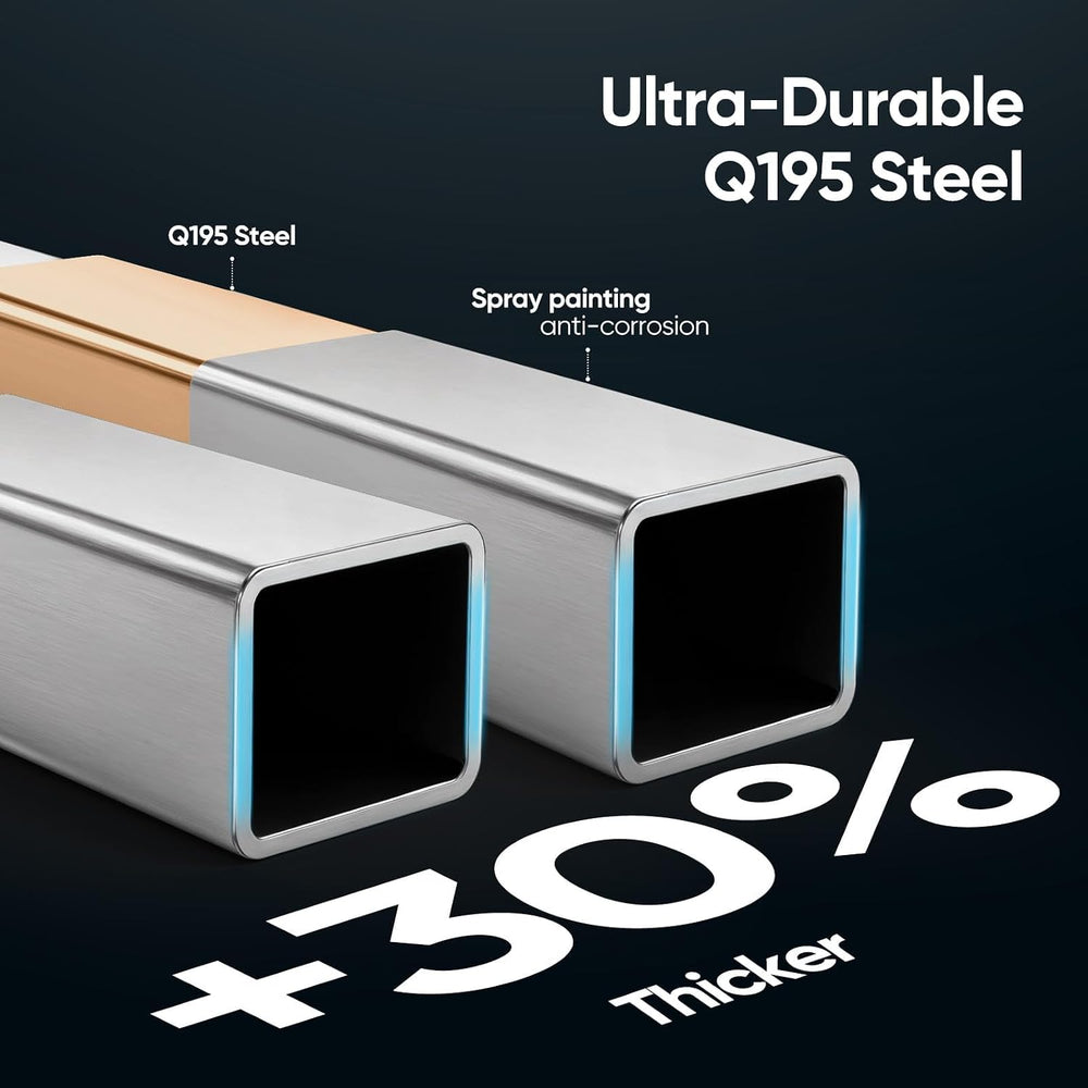 ADVANCE OUTDOOR 12x21 FT Heavy Duty Metal Carport with Vertical Roof, Pre-Dri...