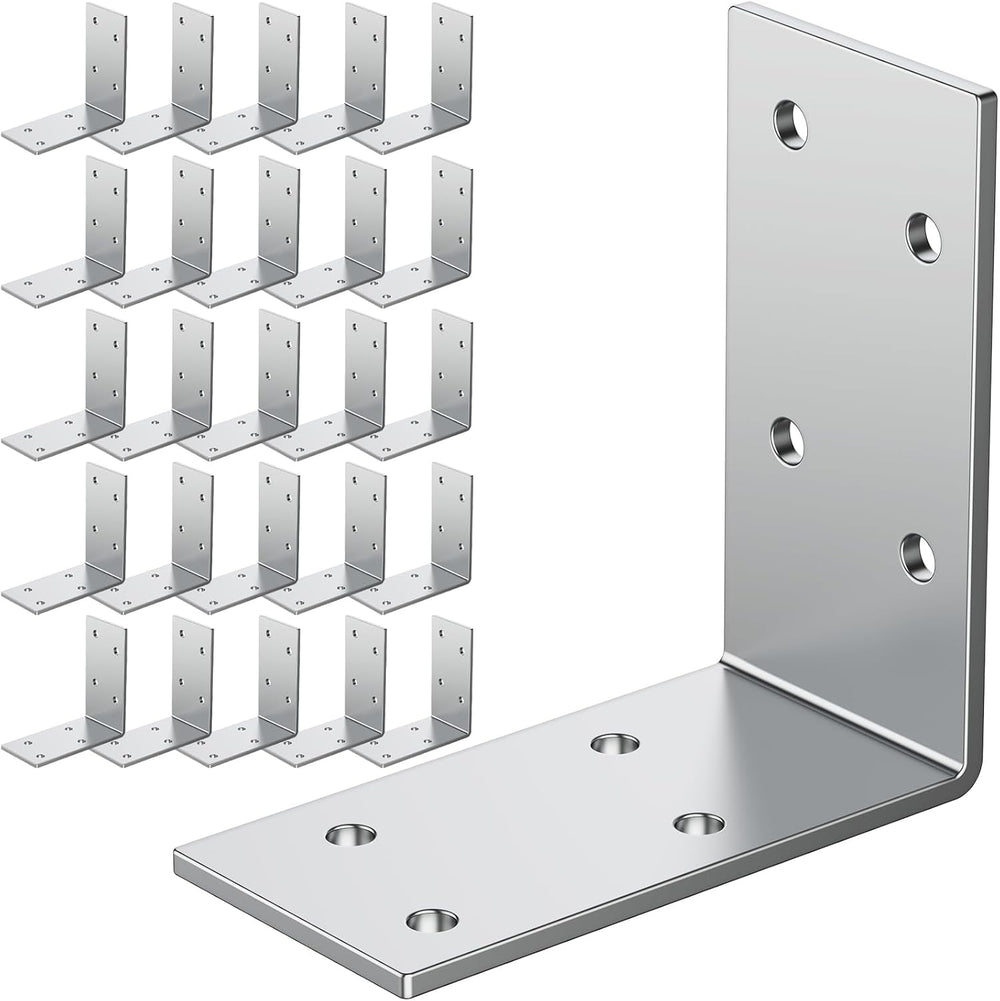 3x3 Inch Galvanized L Shape 90 Degree Corner Support Brackets