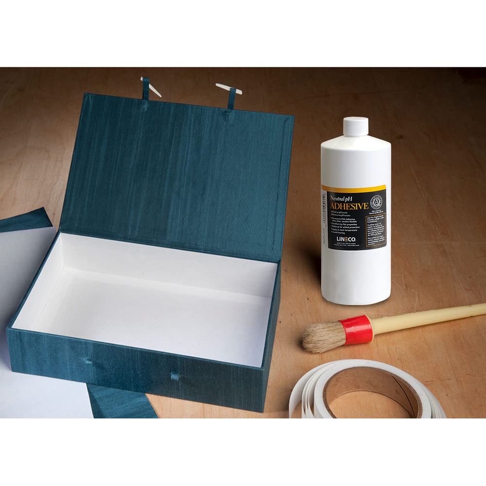 Lineco Neutral pH Adhesive, All-Purpose Glue, 1 Quart, White, 2 Pack