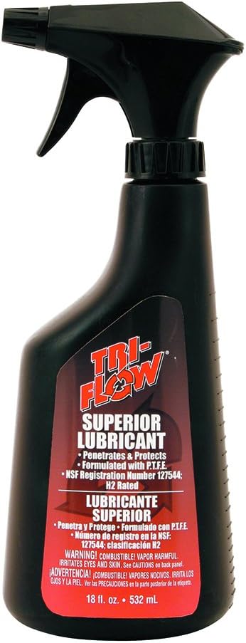 Tri-Flow CTF29200 Superior Lubricant, Pump Spray, 18 ounces, 1 (Non-Carb Comp...