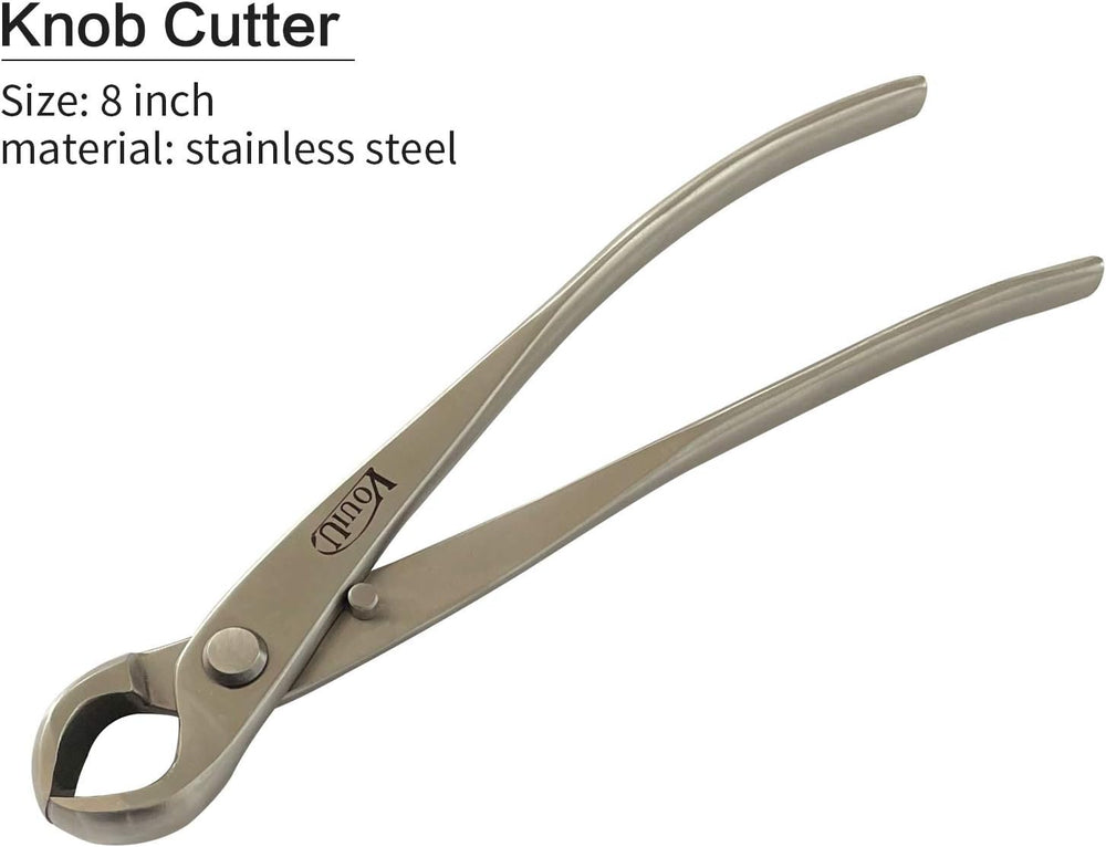 Vouiu 4-Piece Bonsai Tool Set,Concave Cutter,Knob Cutter,Trunk Splitter,Bonsa...