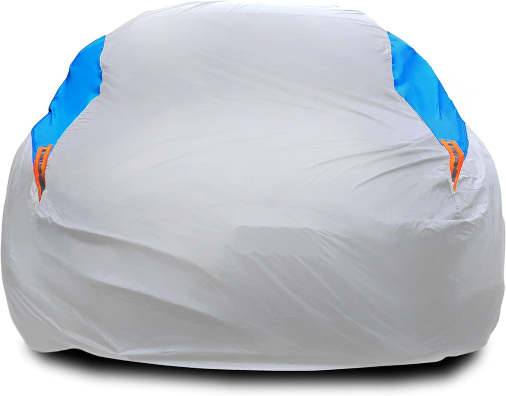 MORNYRAY Waterproof Car Cover All Weather Snowproof UV Protection Windproof
