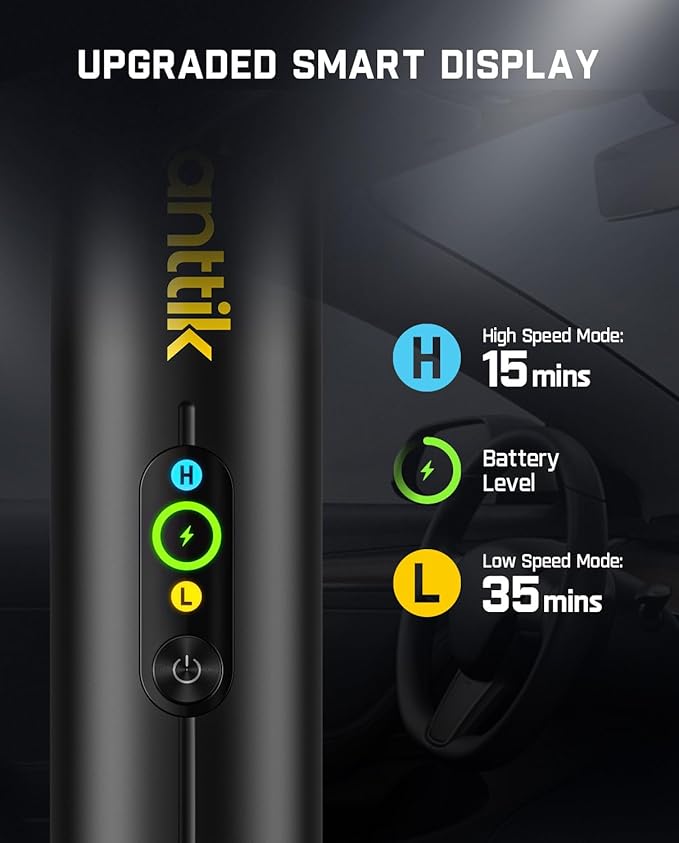 Fanttik Slim V10 Mate Cordless Car Vacuum, 4-in-1 Portable Mini Handheld Vacuum