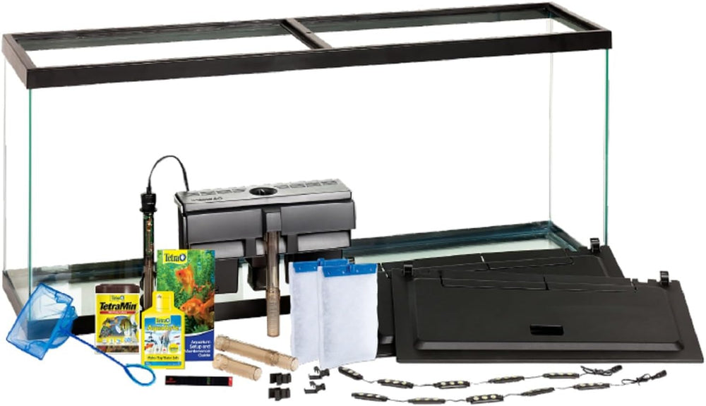Tetra LED 55 Gallon Complete Fish Tank Kit for Freshwater Fish
