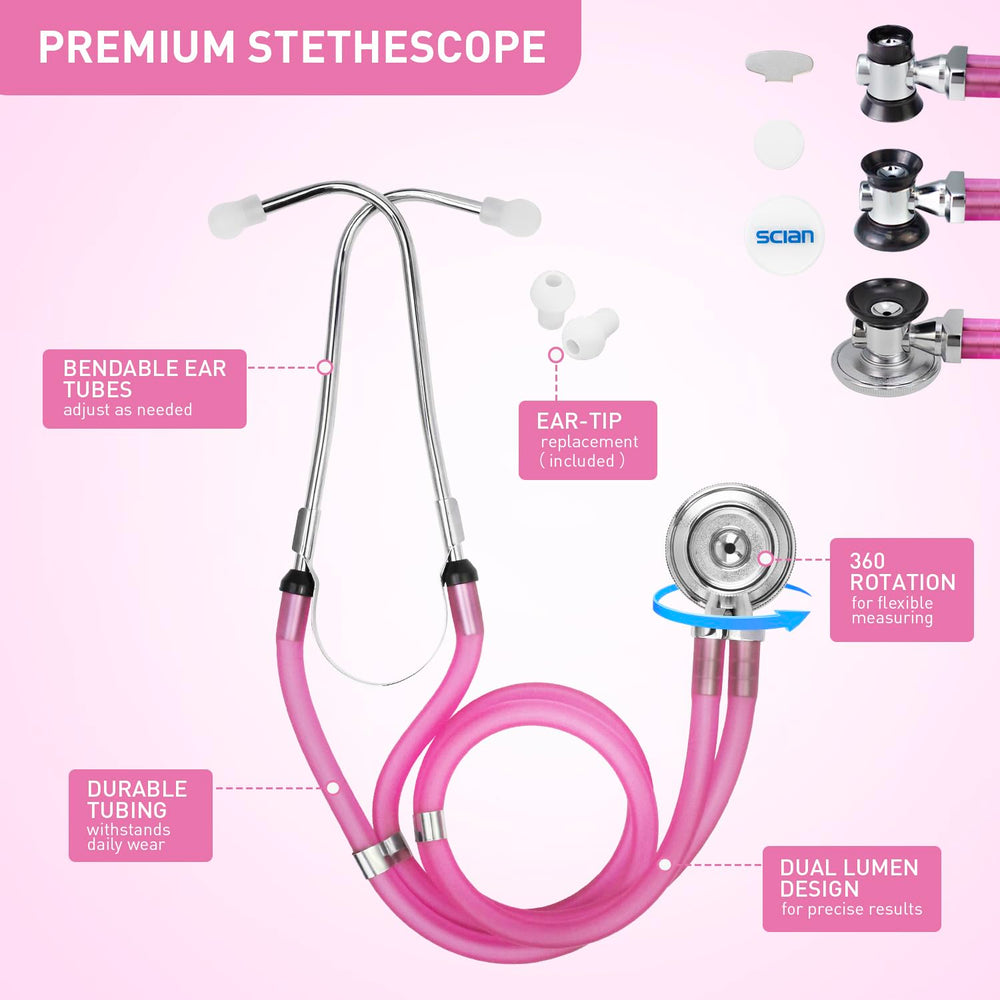 Scian 13 Pcs Stethoscope Case Kits, Supplies Inclued, Perfect Nurse Gift Stet...