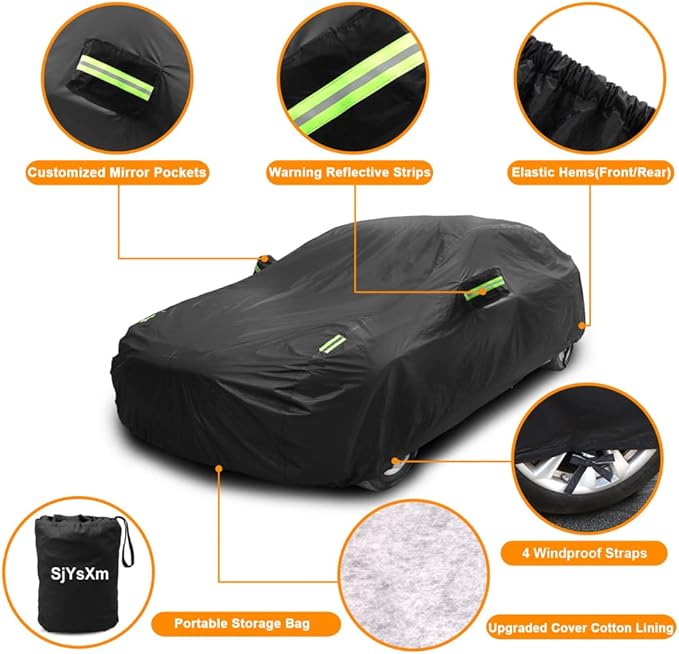 Car Cover Compatible with Mercedes-Benz GLE 2015-2025, ML 2006-2015, AMG GLE