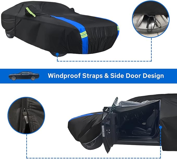 Avecrew Dodge Challenger Car Cover Waterproof All Weather