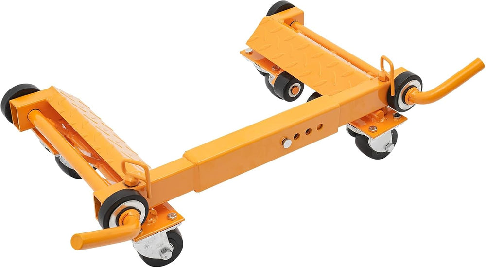 1T Wheel Dolly, Lever Type Car Moving Dolly Yellow | Car Wheel Dolly Tire Lif...