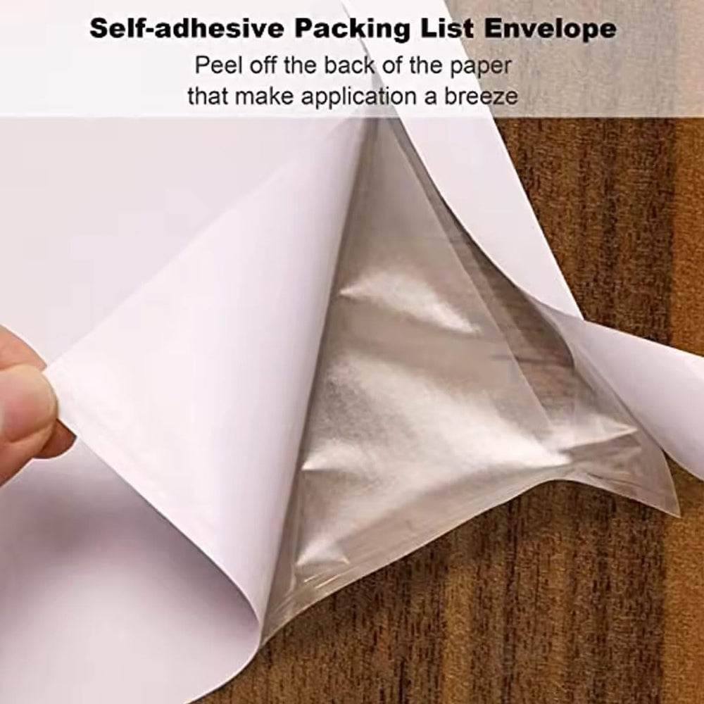 1000 PCS 7"x 10" Clear Packing List Envelopes Packing Slip Pouches ...