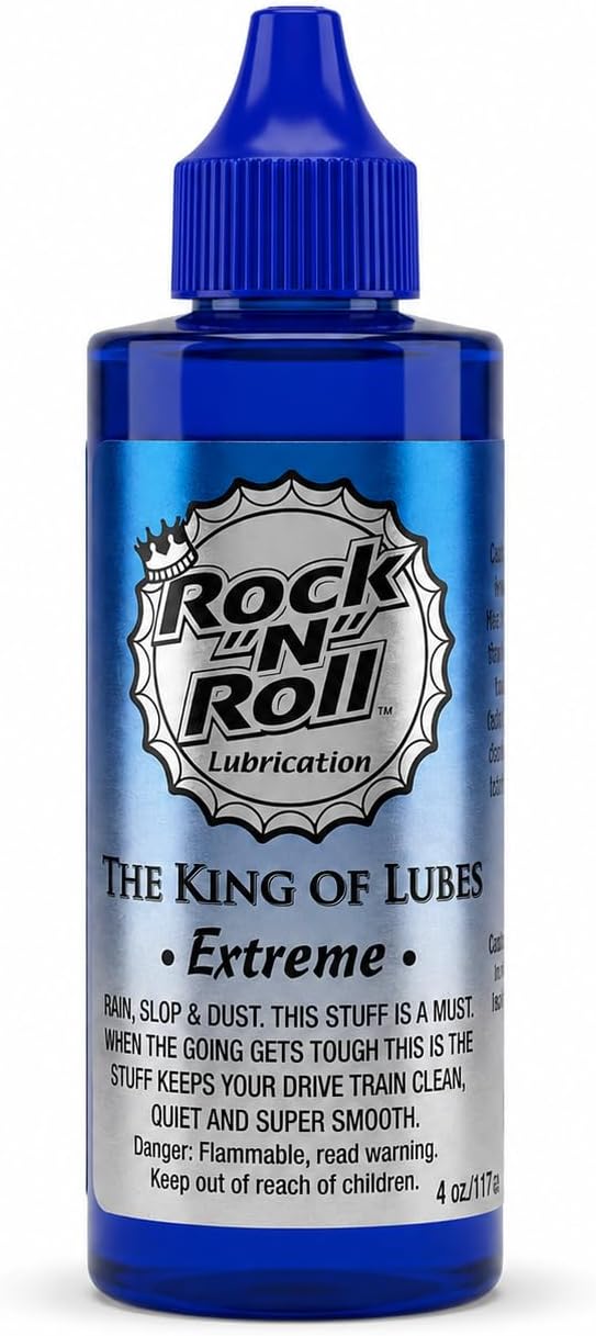 Rock N Roll Bike Lubricant, Extreme Chain Lube 4oz, Pack of 12