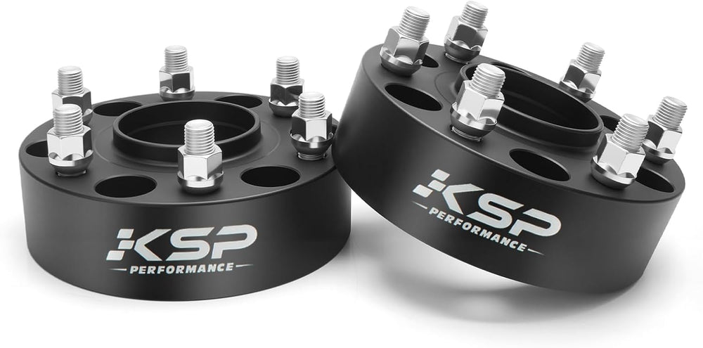 KSP 6x5.5 Wheel Spacers 2 Inch for Silverado 1500 Sierra 1500, 6x139.7 M14x1....