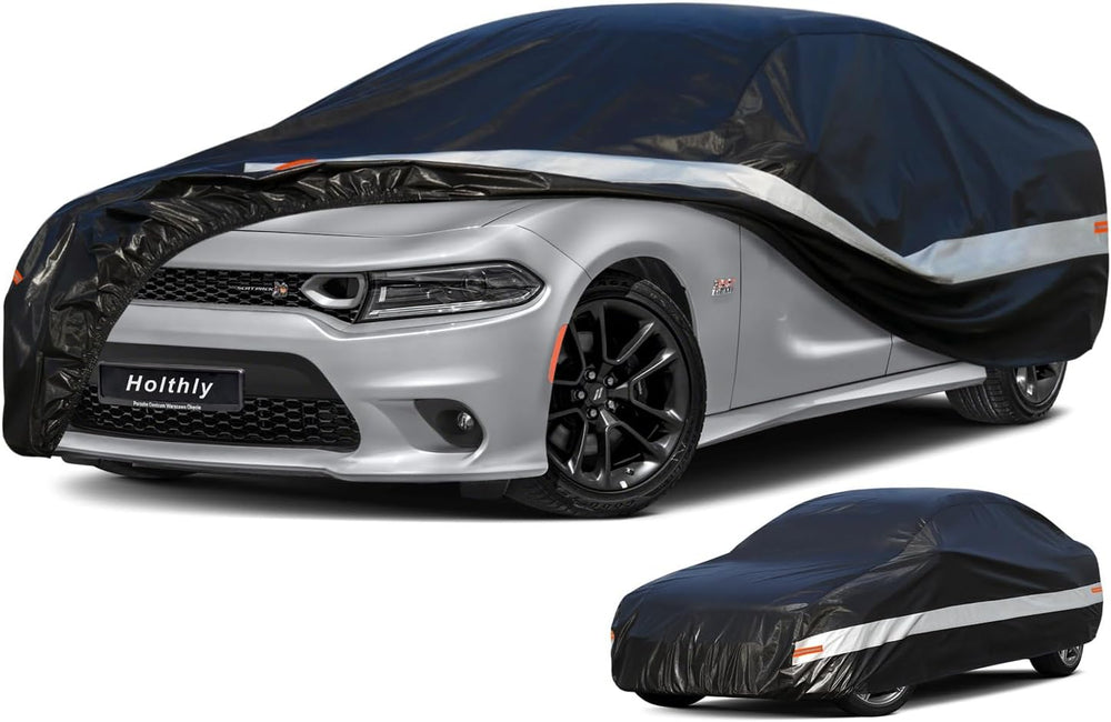 Holhtly Car Cover Custom Fit for Dodge Charger, Car Covers for Automobiles All