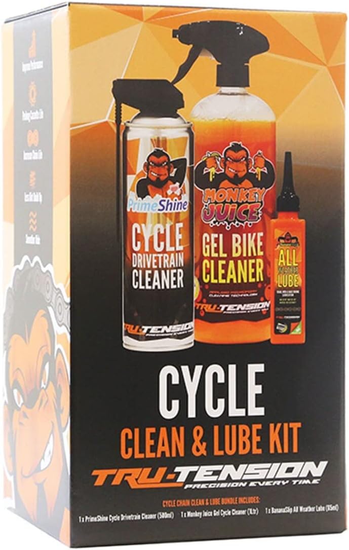Tru-Tension | Cycle Clean & Lube Bundle | Monkey Juice Bike Cleaning &...
