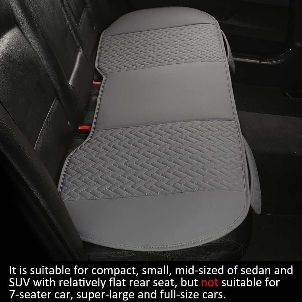 West Llama Full Set Car Seat Covers for Front and Rear Bottom Seats Only, Lux...