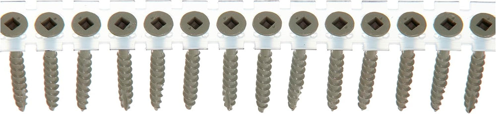 SENCO Duraspin#8x1-3/4 Collated Ext Decking, Dock Screw (08D175W) 1000 ct.