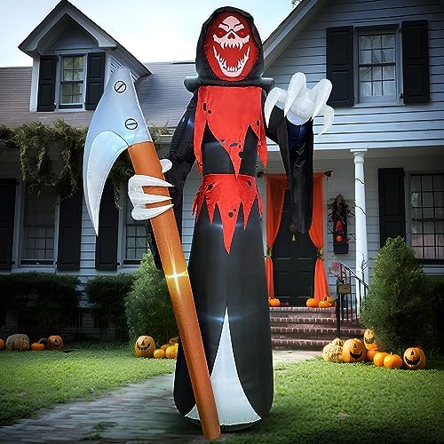 Joiedomi 12 ft Tall Halloween Inflatable Outdoor Decoration, Blow Up Yard Dec...