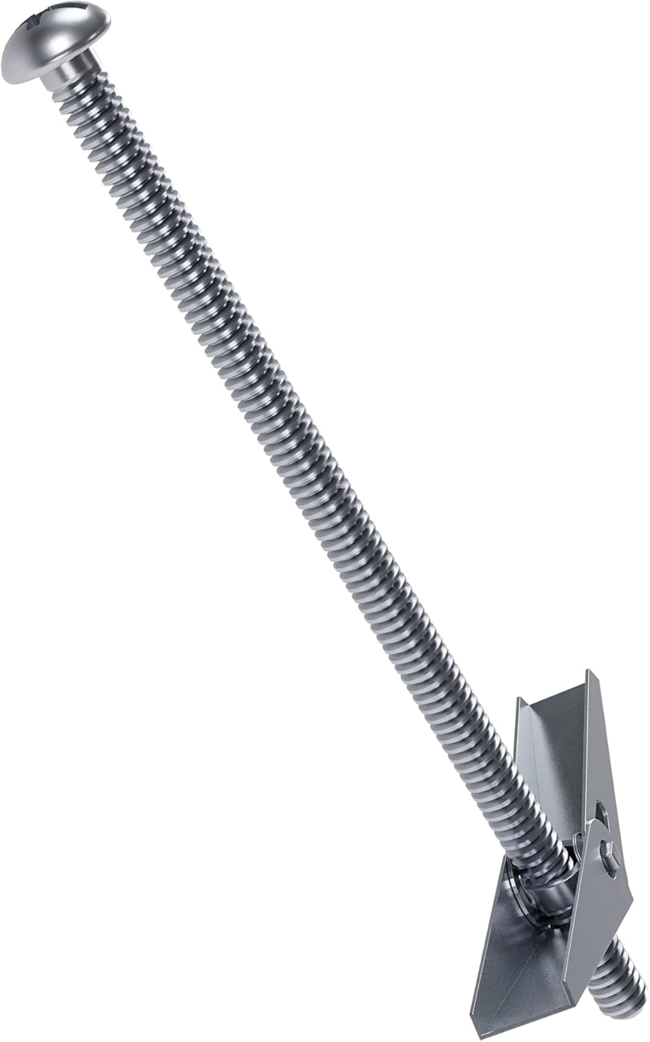 Hillman 50 Pcs Toggle Bolt (1/4" x 5") | Round Head Machine Screw A...