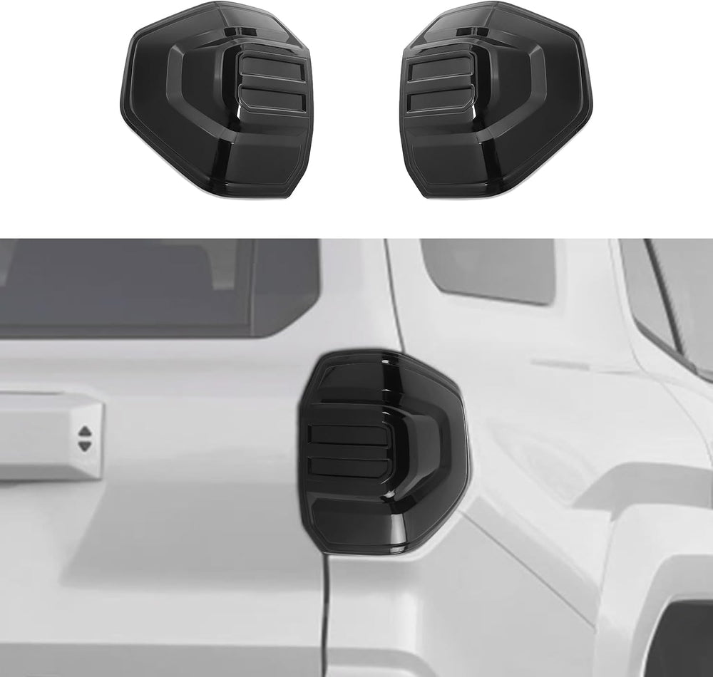 CheroCar Smoked Black Tail Light Cover Guard Trim Replacement TailLight Cover...