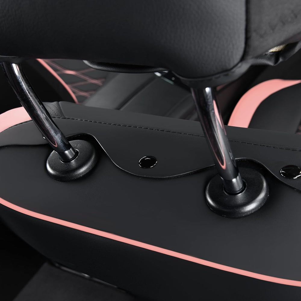 Leather Seat Covers, Car Seat Covers Full Set, Car Seat Protector Waterproof,...