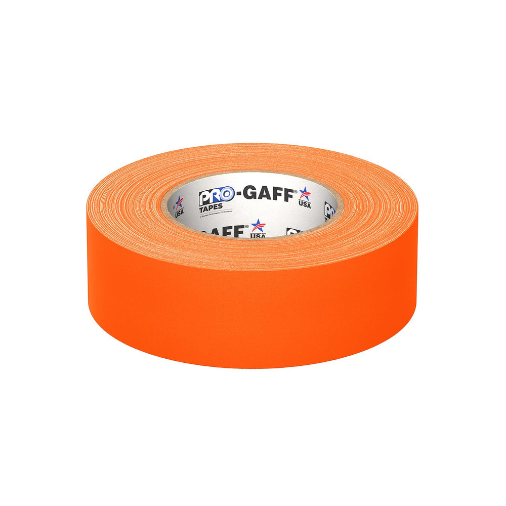 2" Width ProTapes Pro Gaff Premium Matte Cloth Gaffer's Tape With Ru...
