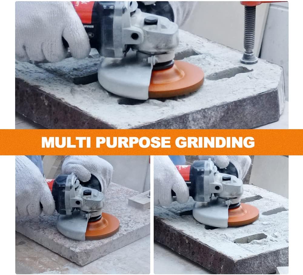 Concrete Diamond Turbo Grinding Cup Wheel,BRSCHNITT 7 inch Diamond Turbo Row ...