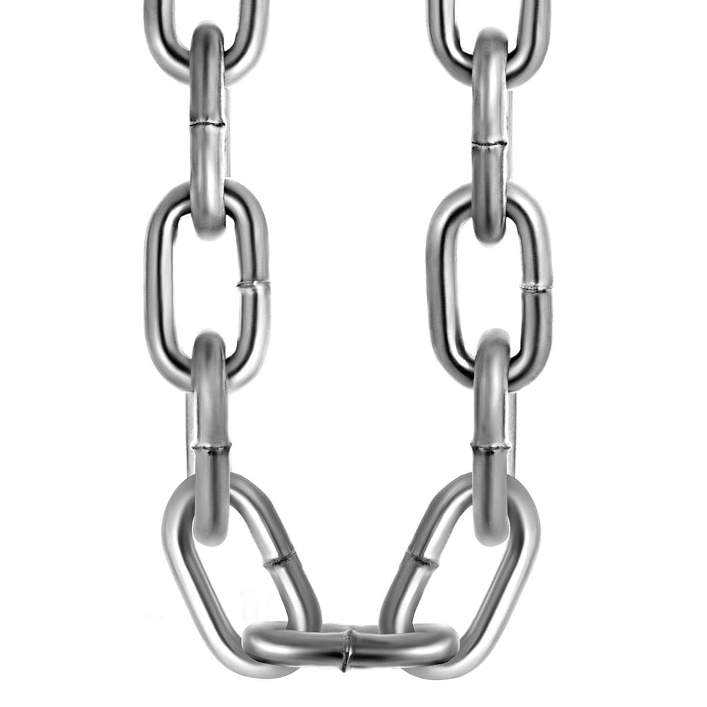 VEVOR Grade 30 Chain 3/16 Inch by 100Ft Length Grade 30 Proof Coil Chain Zinc...