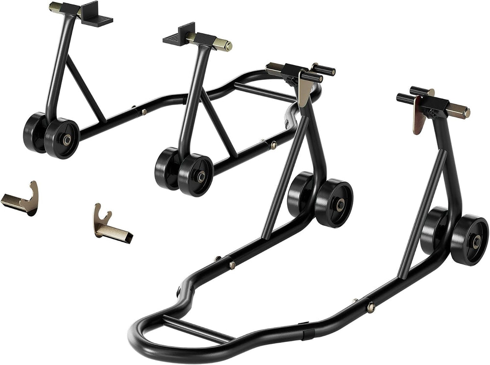 SPECSTAR Motorcycle Stands 882 Lbs Capacity, Black