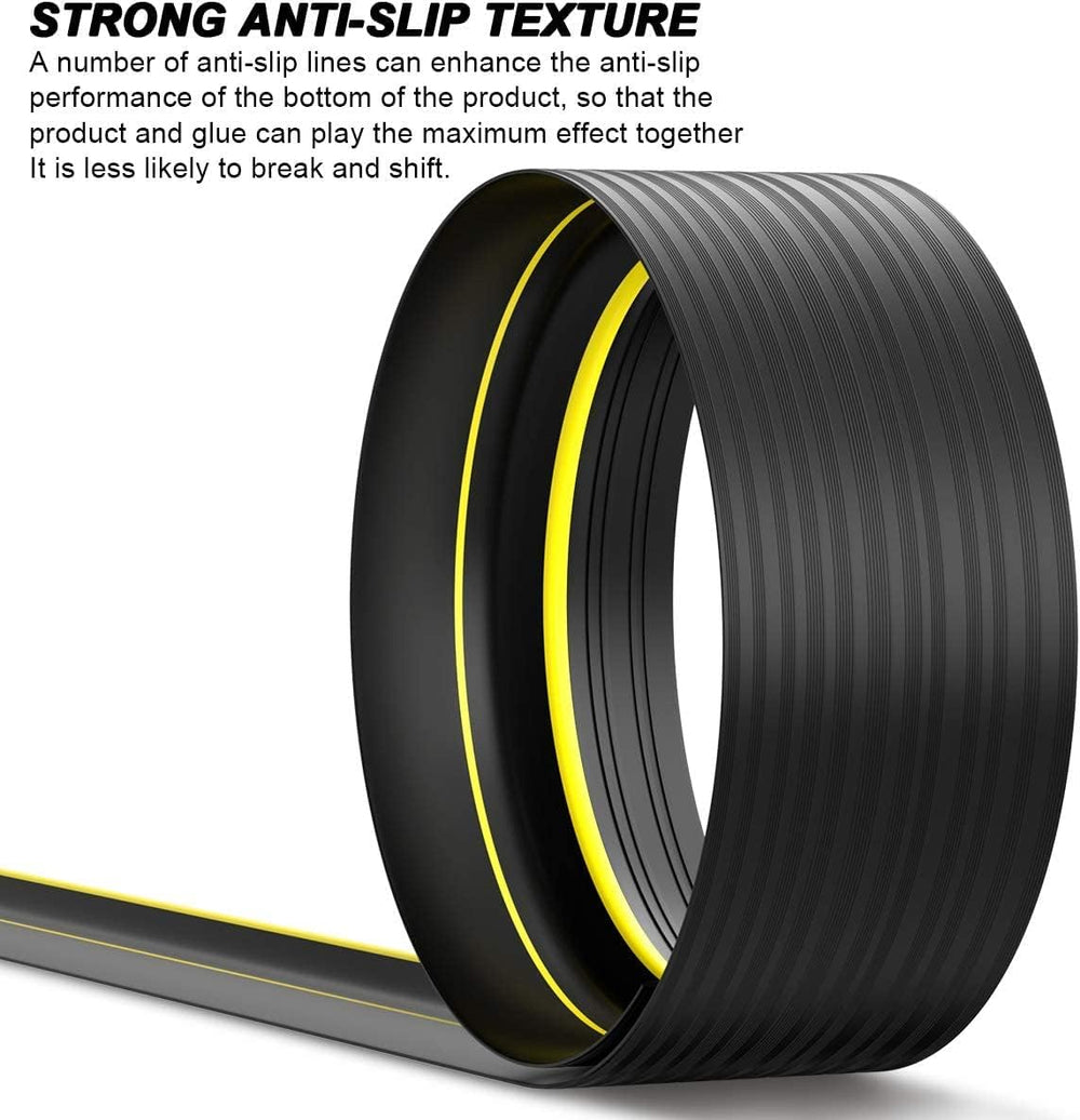 Jin&Bao Universal Garage Door Threshold Seal Strip 16FT Kit, Bottom Water...