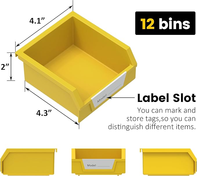 UNITEDPOWER Rotating Storage Bins, Tool Organizer, Hardware Crafts, Small Parts