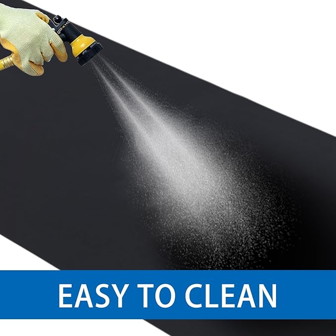Motorcycle Mat 98 x 31 Inch Garage Floor Rug Washable Parking Mats