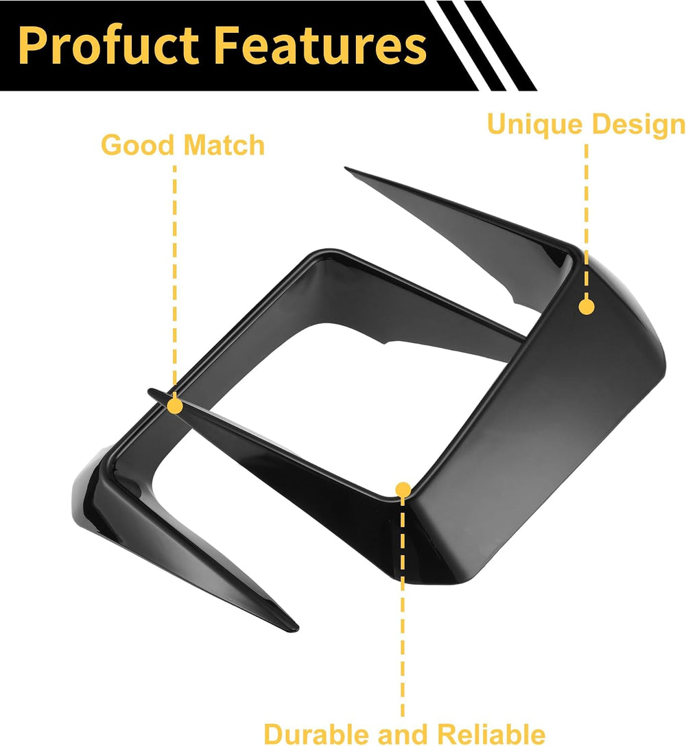 ACROPIX Front Left Front Right Fog Light Cover Trim for Toyota RAV4 2019-2025...
